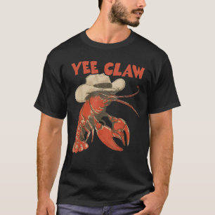 T-shirt Yeeclaw Cow-Boy de l'Ouest Fête de l'écrevisse en 