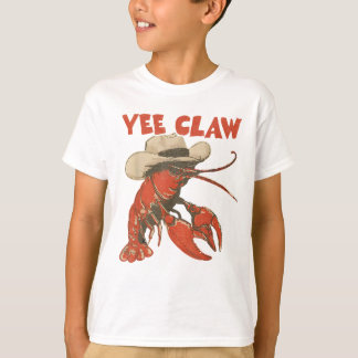 T-shirt Yeeclaw Western Cowboy Crawfish Boil Summer