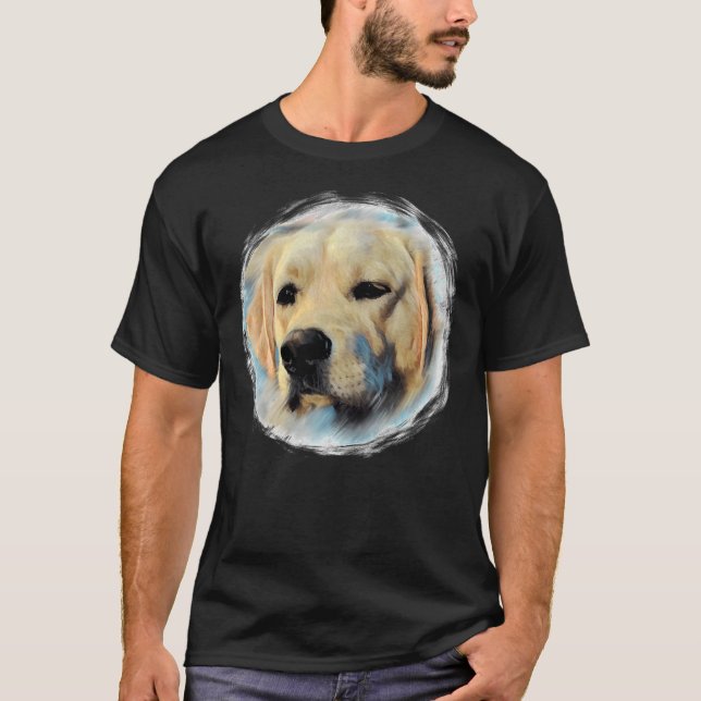 T-shirt Yellow Labrador Retriever 33 (Devant)