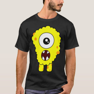 T-shirt Yellow Monster