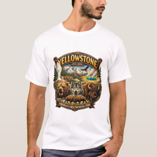 T-SHIRT YELLOWSTONE NATIONAL PARK