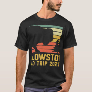 T-shirt Yellowstone National Park Family Road Trip 2022 Ma