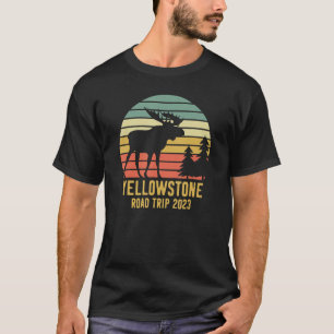 T-shirt Yellowstone National Park Family Road Trip 2023 Ma