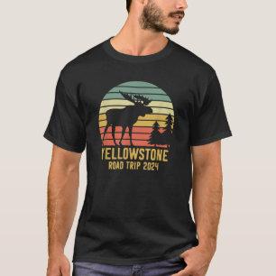 T-shirt Yellowstone National Park Family Road Trip 2024 Ma