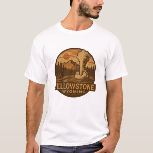T-shirt Yellowstone National Park T Shirt
