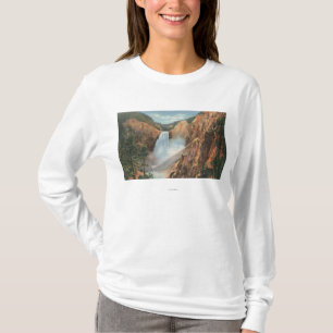 T-shirt Yellowstone, WY - Great Falls et grand