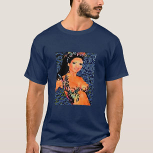 T-SHIRT YEMAYA CARRELÉ