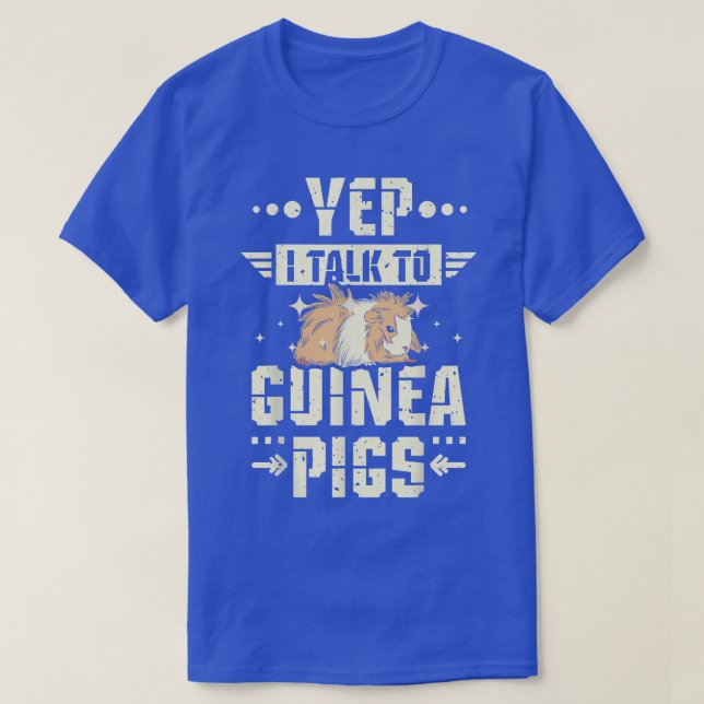 T-shirt Yep I talk to Guinée (Design devant)