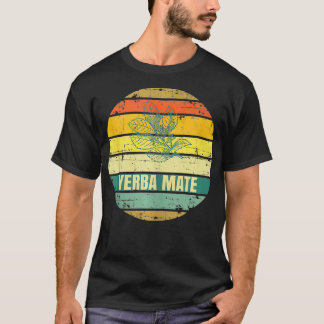 T-shirt Yerba Mate Thé Boisson Retro 2