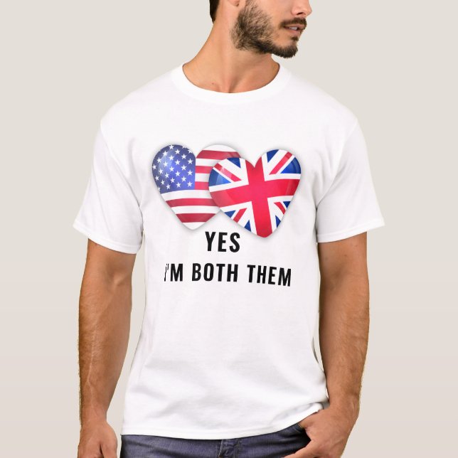 T-shirt Yes, I’m Both – Citizenship Day  (Devant)