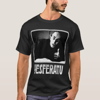 T-shirt Yesferatu funny Nosferatu positive goth horror lov