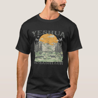 T-shirt Yeshua Hamashiach Jésus Écriture Bible chrétienne