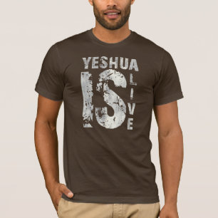 T-shirt Yeshua is alive 43975 Gris