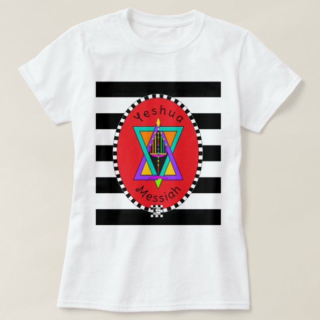T-shirt Yeshua Messiah (Design devant)