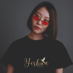 T-shirt Yeshua verset de la Bible chrétienne tendance