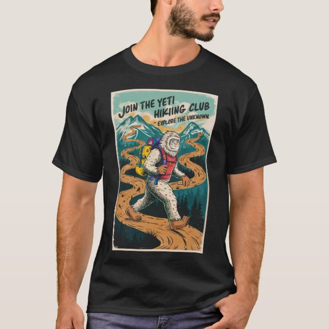 T-shirt yeti (Devant)
