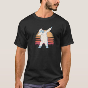 T-shirt Yeti Bigfoot Sasquatch - Dabbing Retro Vintage Sun
