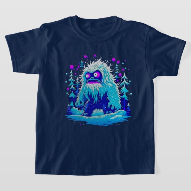 T-shirt Yeti Winter Wonderland (Poser)
