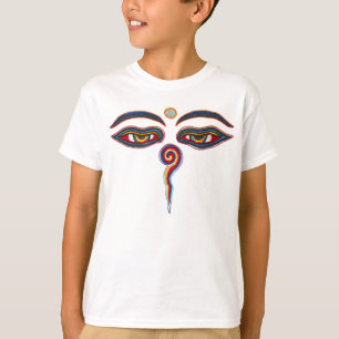 T-shirt Yeux De Bouddha / Augen der Weisheit