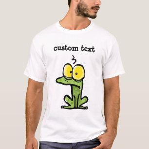 T-shirt Yeux de crapaud drôle fait sur commande des texte