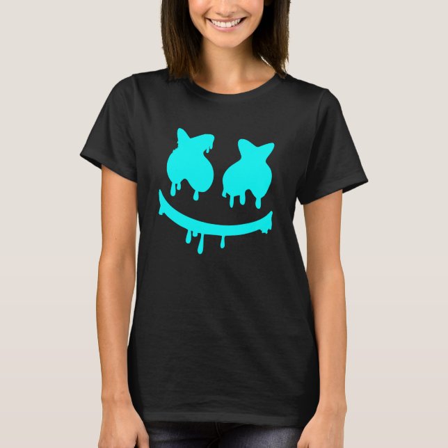 T-shirt Yeux de goutte de marshmallow (Devant)