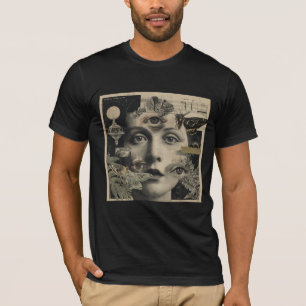 T-shirt Yeux de l'Arcanique — Art gothique raffiné