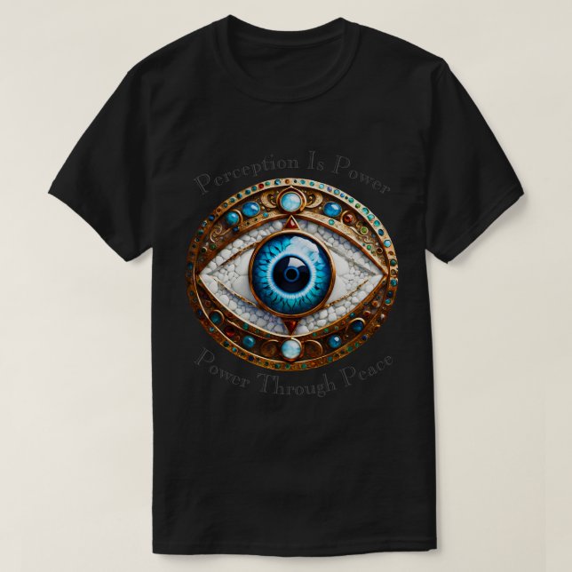 T-shirt Yeux de l'univers 02 (Design devant)