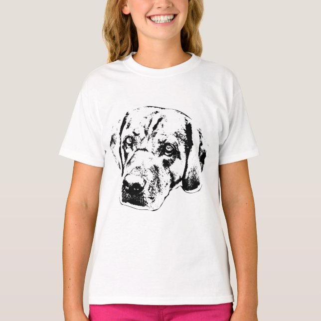 T-shirt Yeux douloureux, Lumière de chute (Devant)