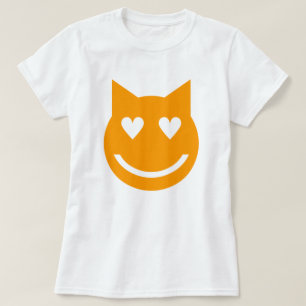 T-shirt Yeux en forme de coeur Emoji