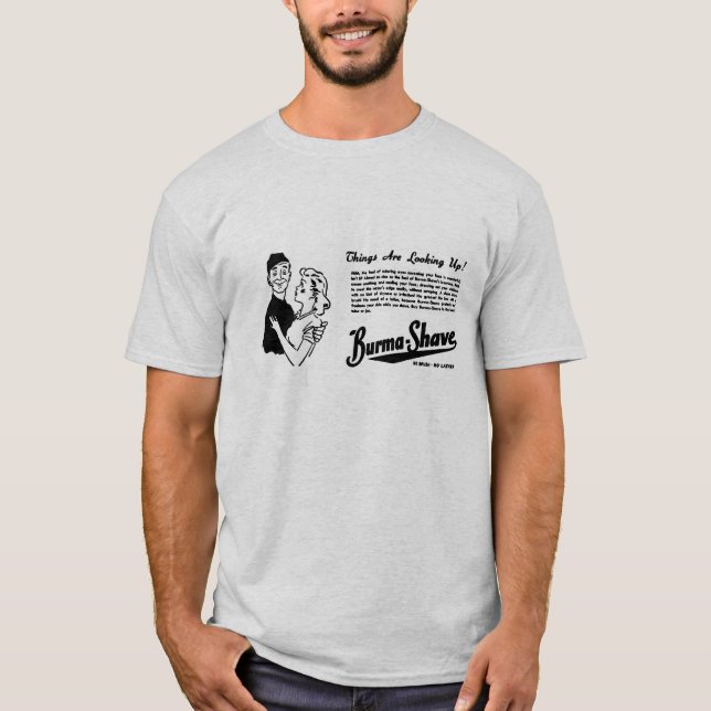 T-shirt Yeux pleins d'adoration de rasage de la Birmanie (Devant)
