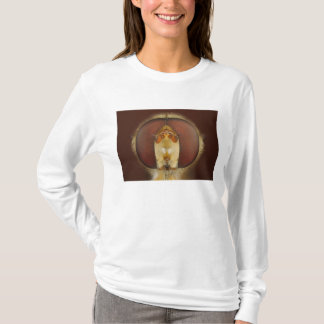 T-shirt Yeux principaux et composés d'une mouche de vol