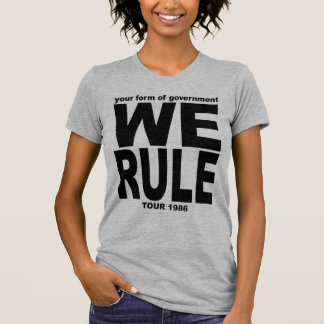 T-shirt YFOG - NOUS ORDONNONS la chemise de 1986 visites