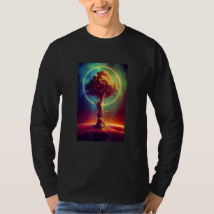 T-shirt Yggdrasil Arbre Mondial de la Vie Viking Celtique