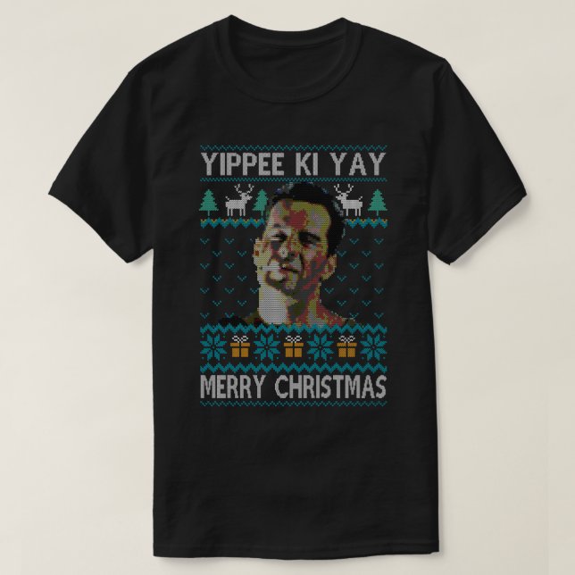 T-SHIRT YIIPPEE KI CHRISTMAS (Design devant)