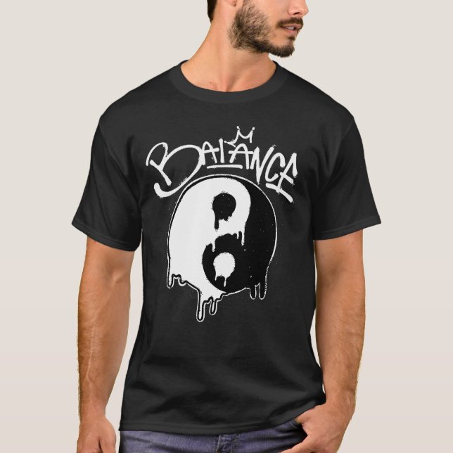 T-shirt Yin and Yang Streetwear (Devant)