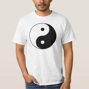 T-shirt Yin et symbole philosophique de motivation de Yang