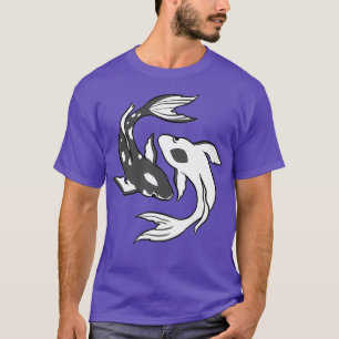T-shirt Yin Et Yang Koi Fish Premium