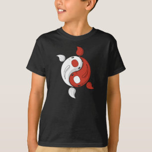 T-shirt Yin et Yang le Koi Kid's et Baby Dark Shirt
