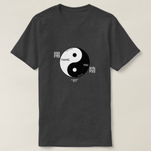T-shirt Yin et Yang (Sombre) - Une chemise MisterP