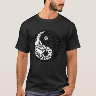 T-shirt Yinyang Fait De Chats