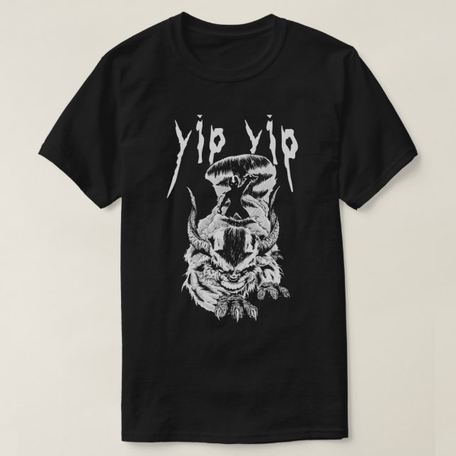 T-shirt yip yip 1 (Design devant)