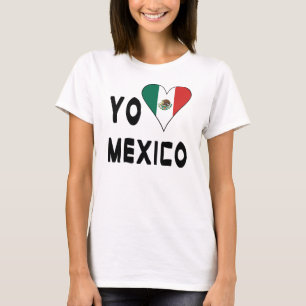 T-shirt Yo Amo Mexico Femme 