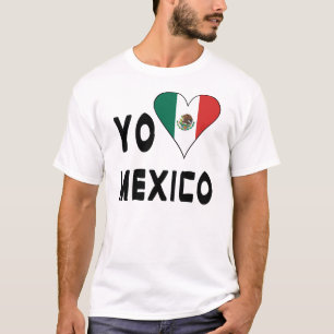 T-shirt Yo Amo Mexico Hommes
