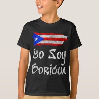 T-shirt Yo Soy Boricua Drapeau de l'île de Porto Rico Tai