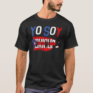 T-shirt Yo Soy Boricua I Am Puerto Rican Porto Rico Fla