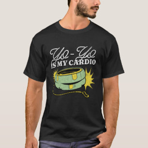 T-shirt Yo Yo est mon Cardio à l'entraînement Swole Retro