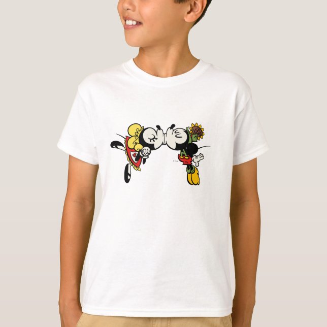 T-shirt Yodelberg Mickey | Baiser (Devant)