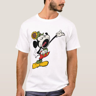 T-shirt Yodelberg Mickey   Chanter avec le bras vers le ha