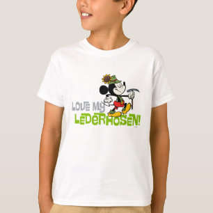 T-shirt Yodelberg Mickey   Lederhosen