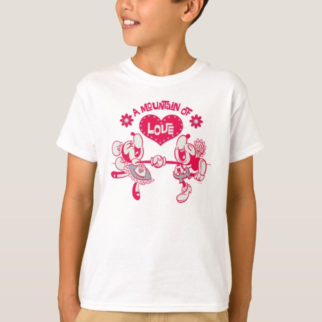 T-shirt Yodelberg Mickey | Montagne d'amour (Devant)